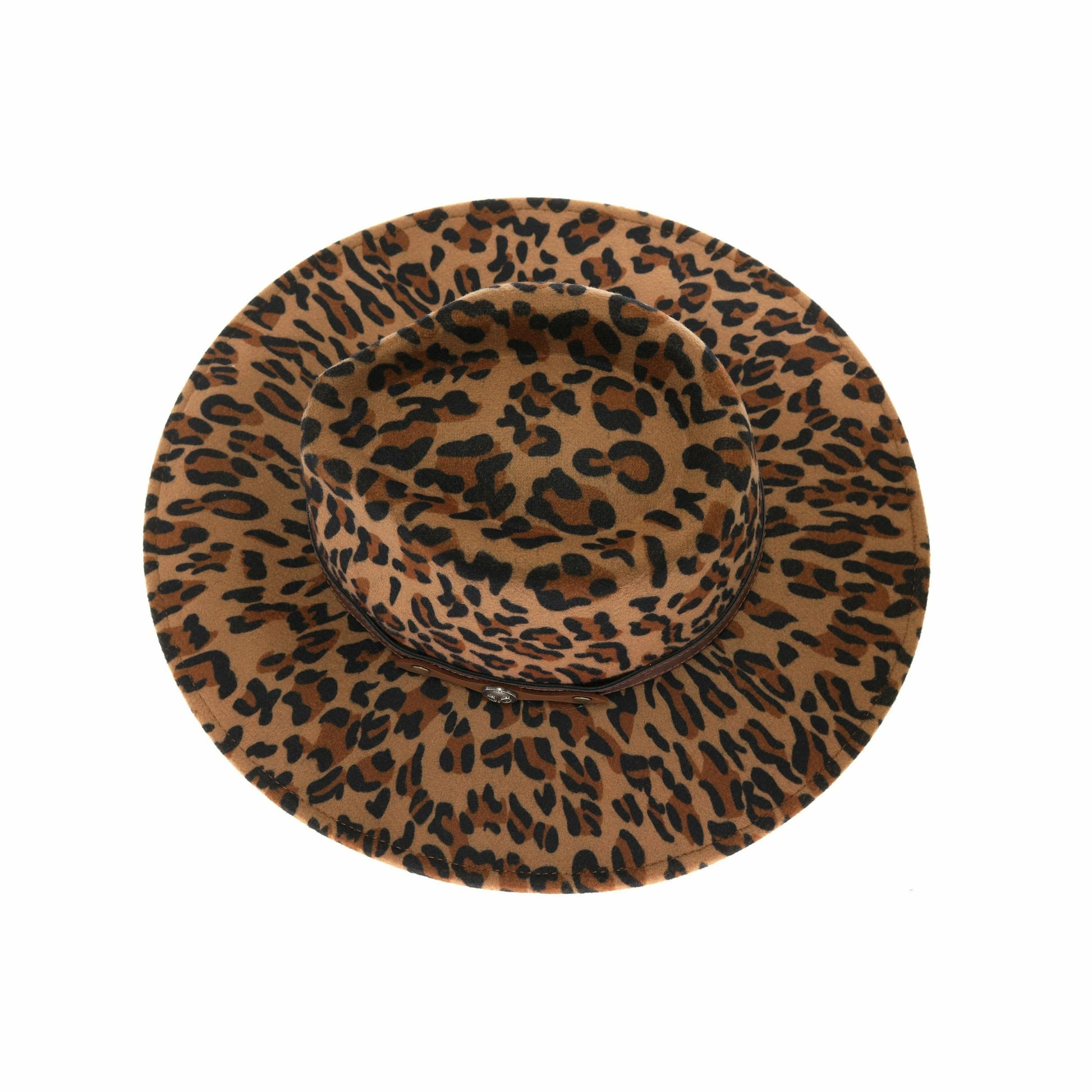 Leopard Felt Hat