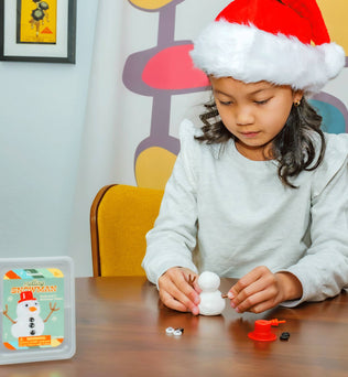 Melting Snowman Putty/Slime Kit