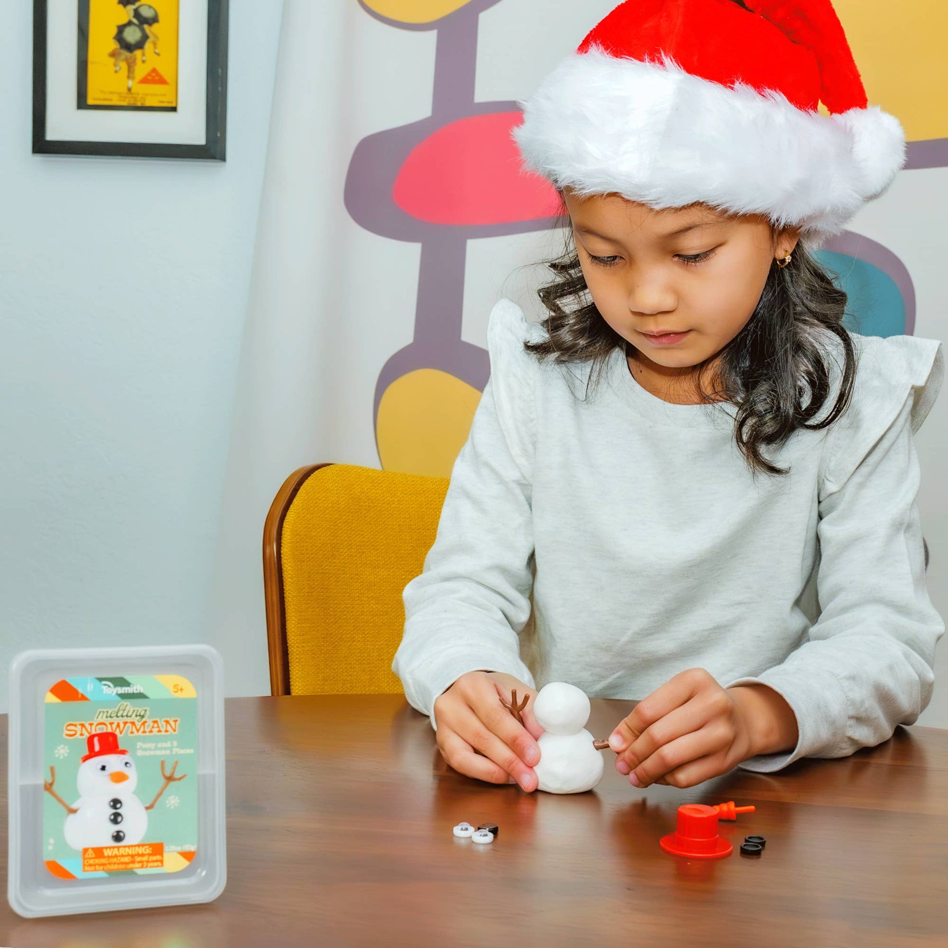 Melting Snowman Putty/Slime Kit