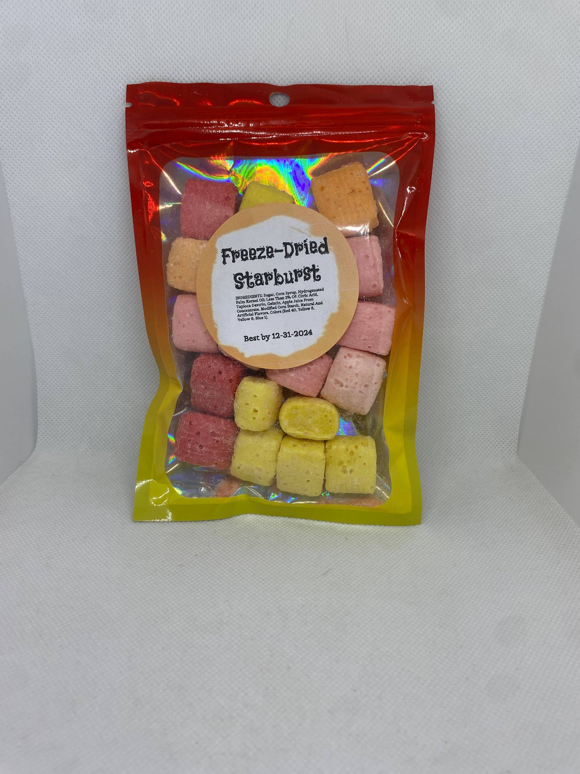Starbursts freeze dried