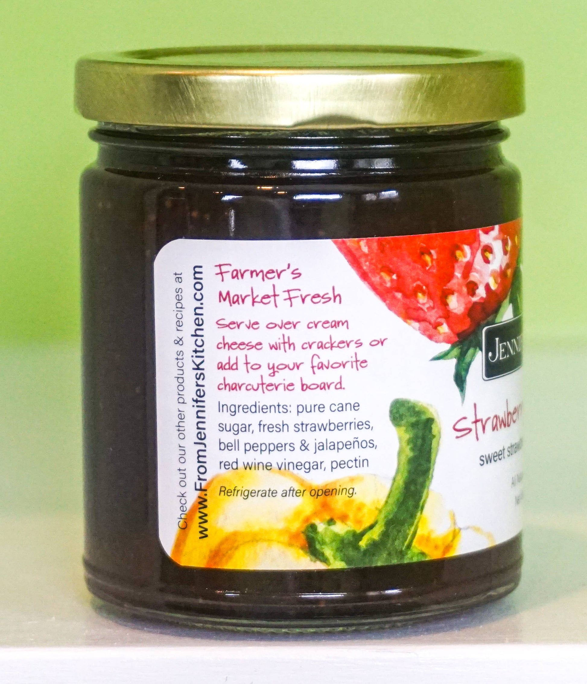 Strawberry Pepper Jelly - 11oz