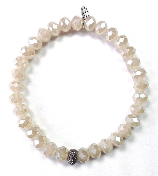 Glass Stretch Bracelet