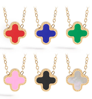 Lucky Clover Charm Necklace