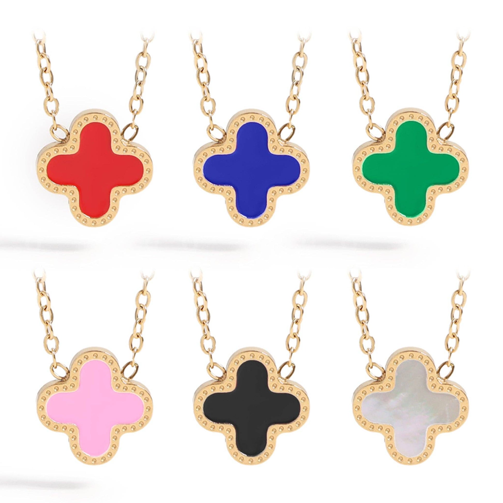 Lucky Clover Charm Necklace
