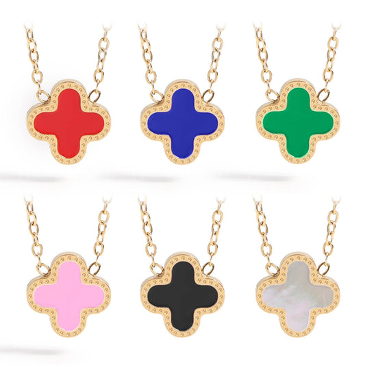 Lucky Clover Charm Necklace
