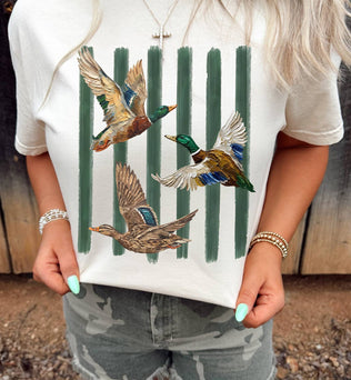 Mallard Stripes Tee