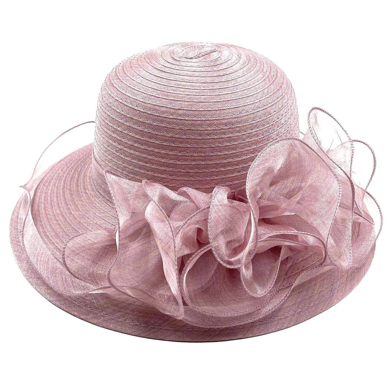 High Tea-Floral Organza Fascinator Millinery Hat