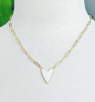 My Heart Link Chain Necklace