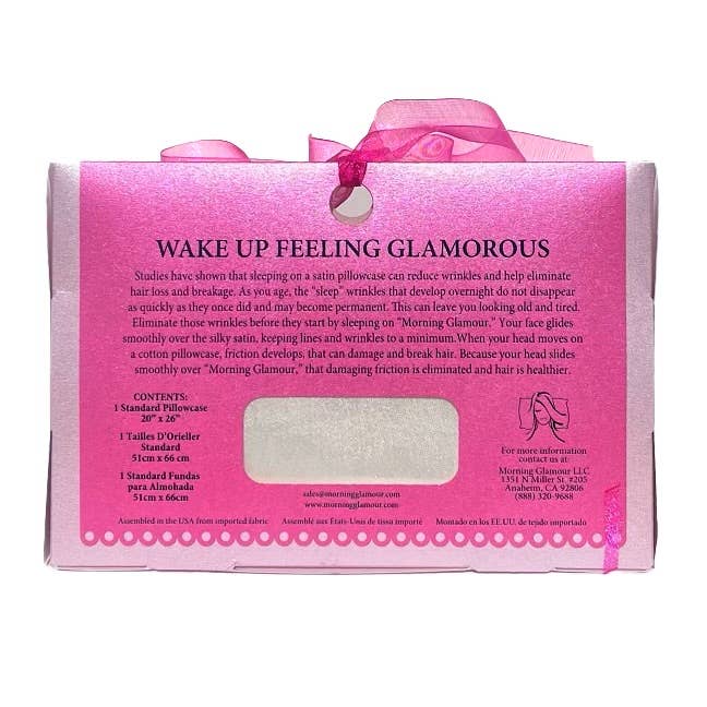 Morning Glam Satin Pillow Case