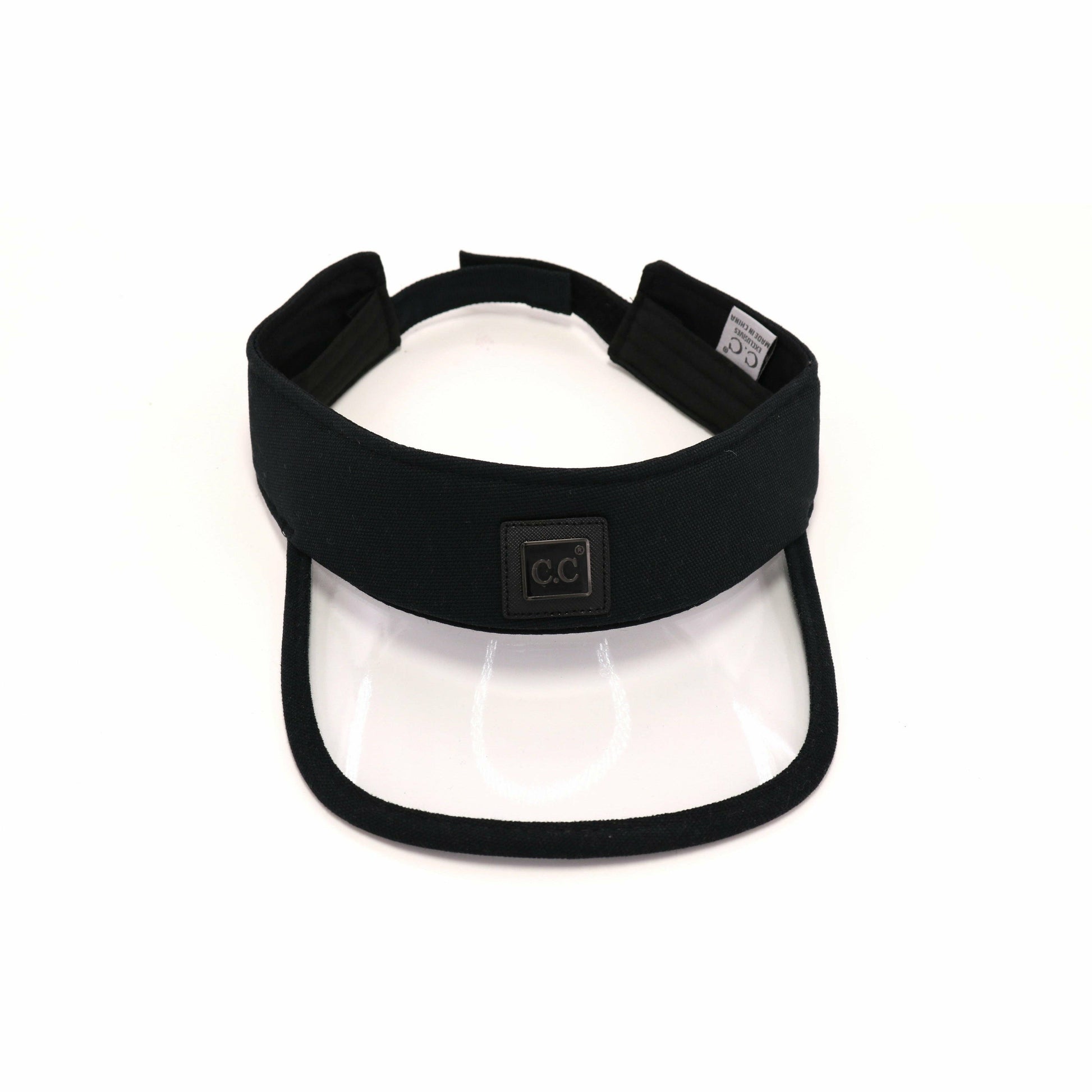 Canvas CC Visor with PVC Brim