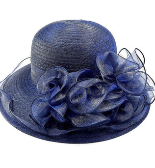 High Tea-Floral Organza Fascinator Millinery Hat