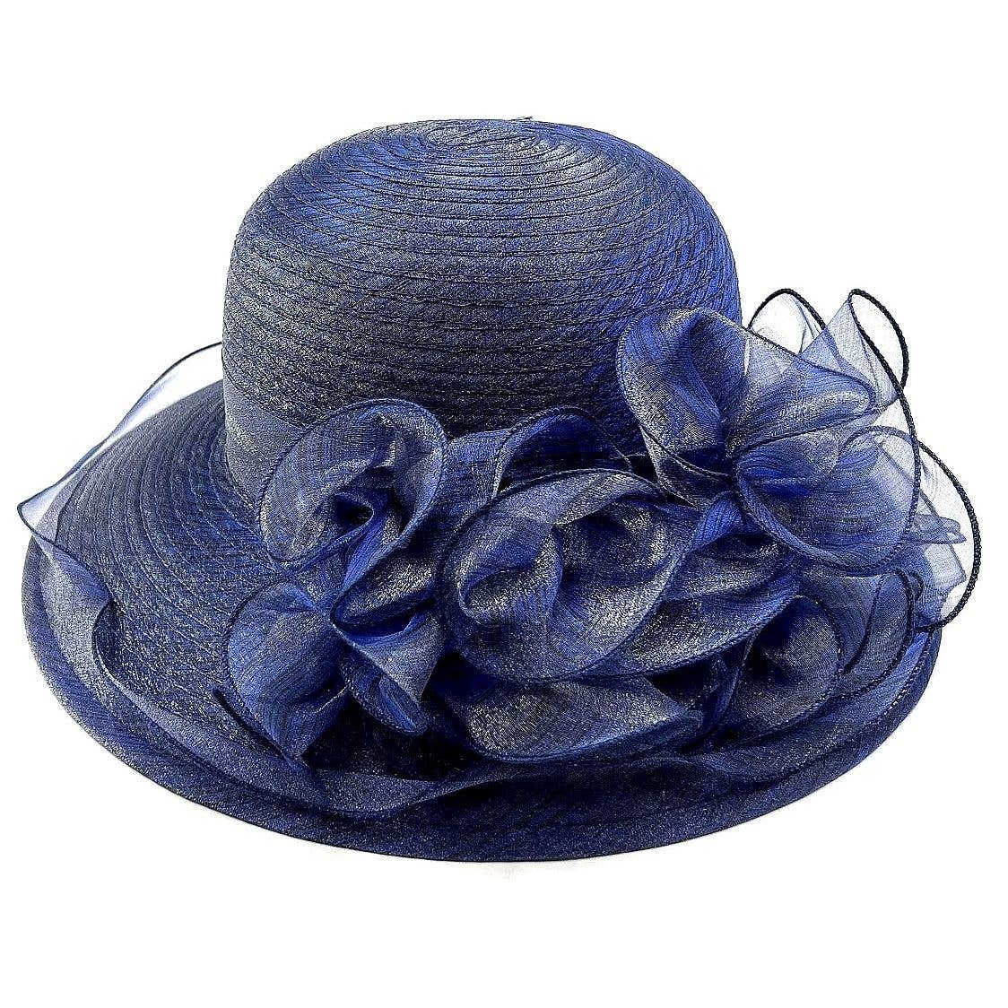 High Tea-Floral Organza Fascinator Millinery Hat