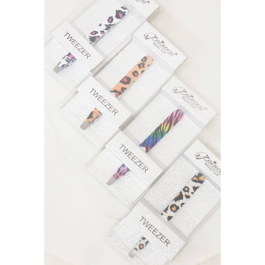Tweezers Love and Repeat - Leopard Print Tweezers: MIX COLOR / ONE(12)