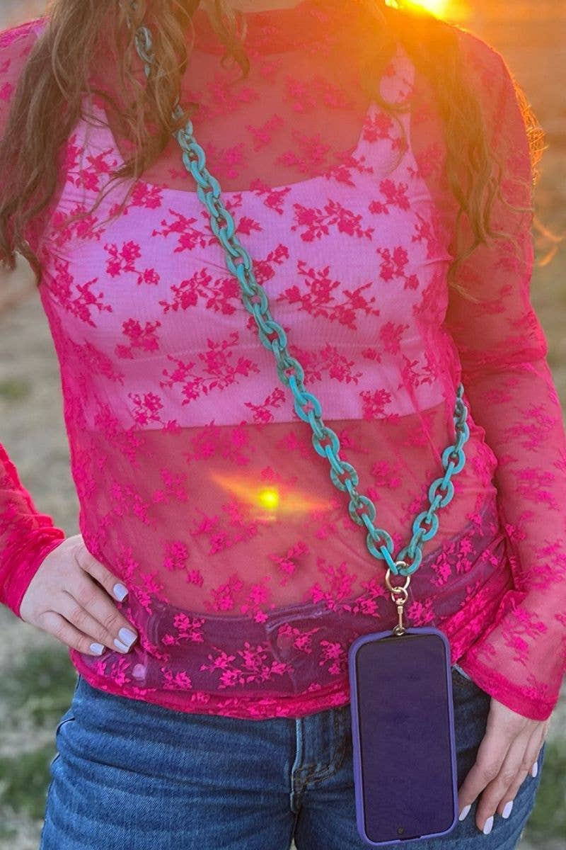 Phone crossbody chain Sterling Kreek Attached At The Hip Chain: O/S
