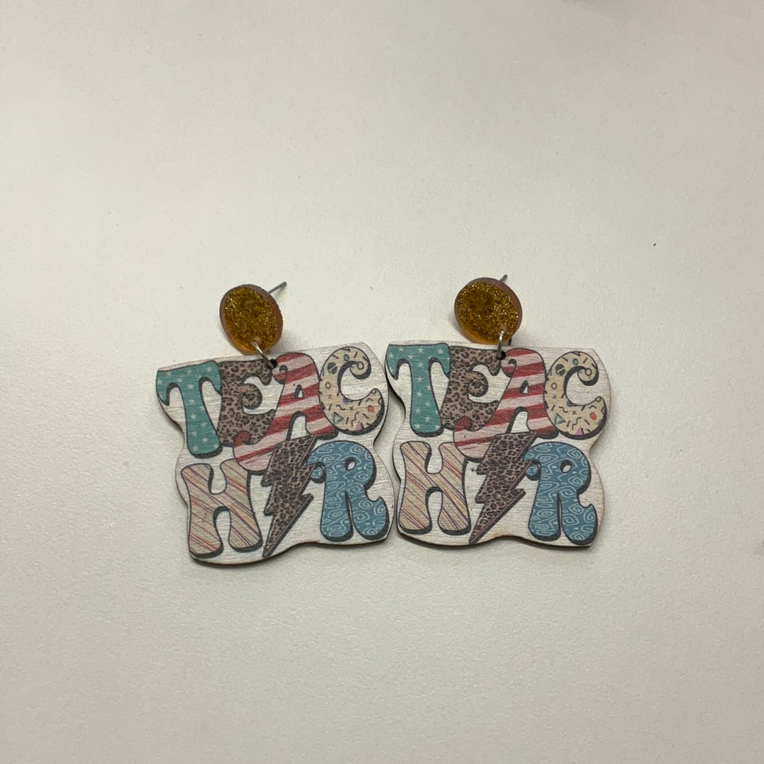 Lighting Teacher Earrings