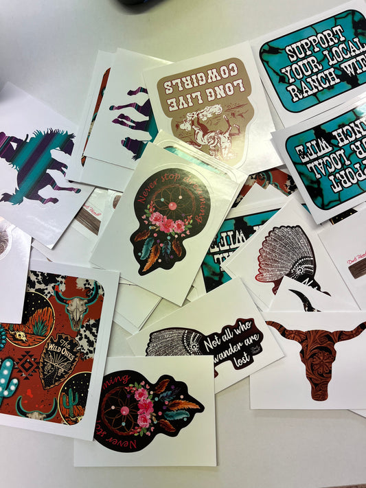 Tumbler stickers