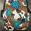  Turquoise and cheetah