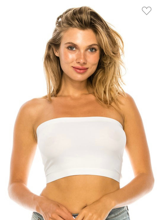 White tube top