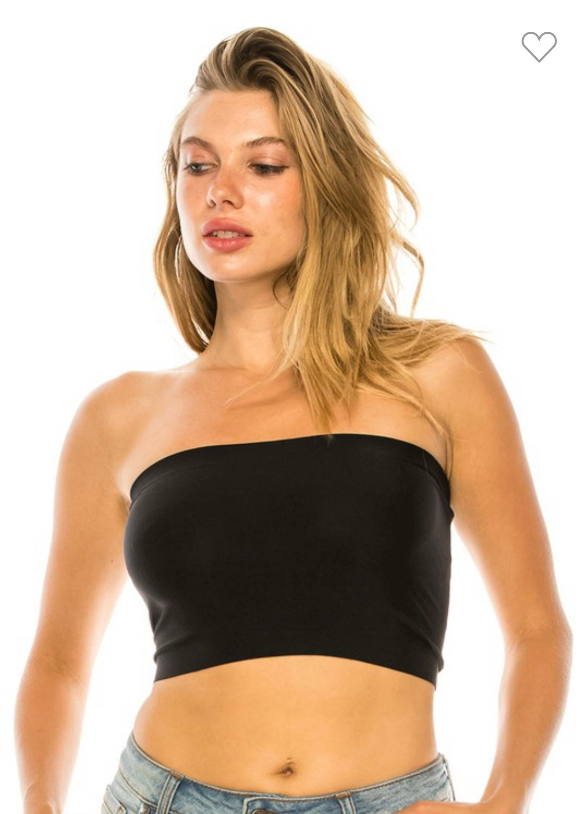 Black tube top
