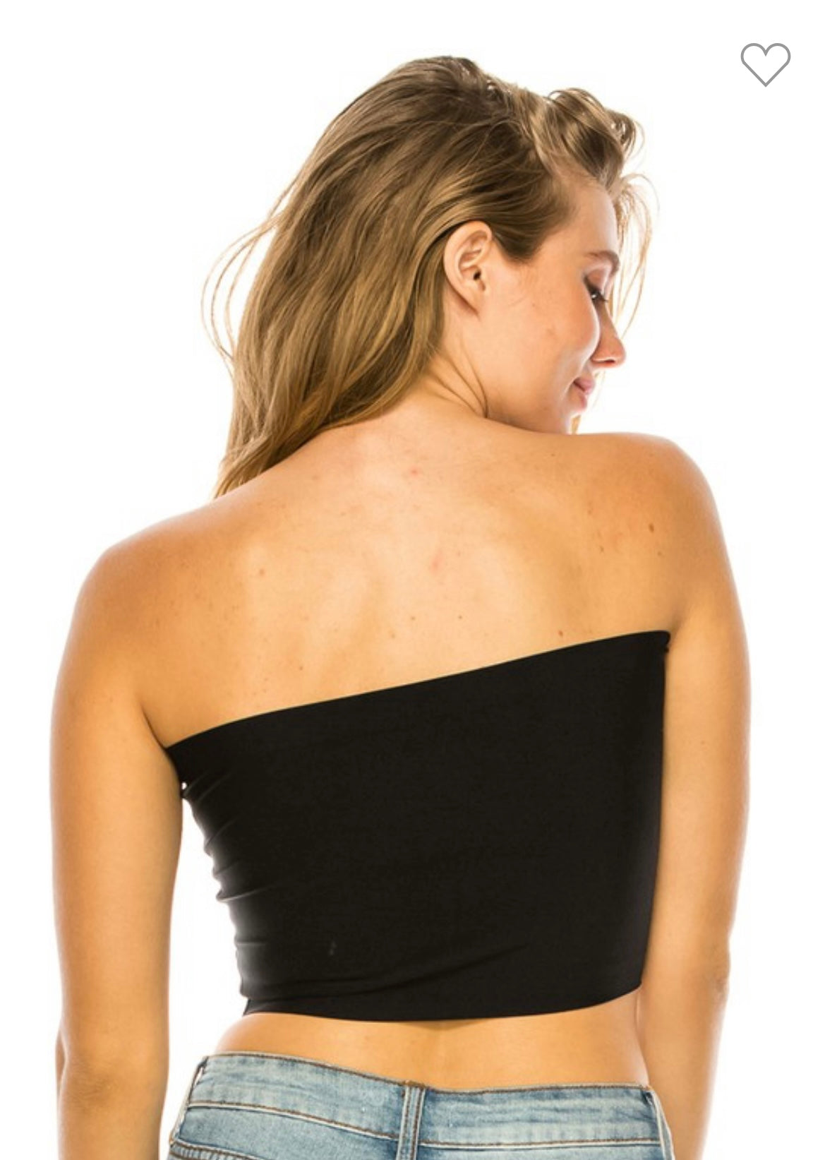 Black tube top