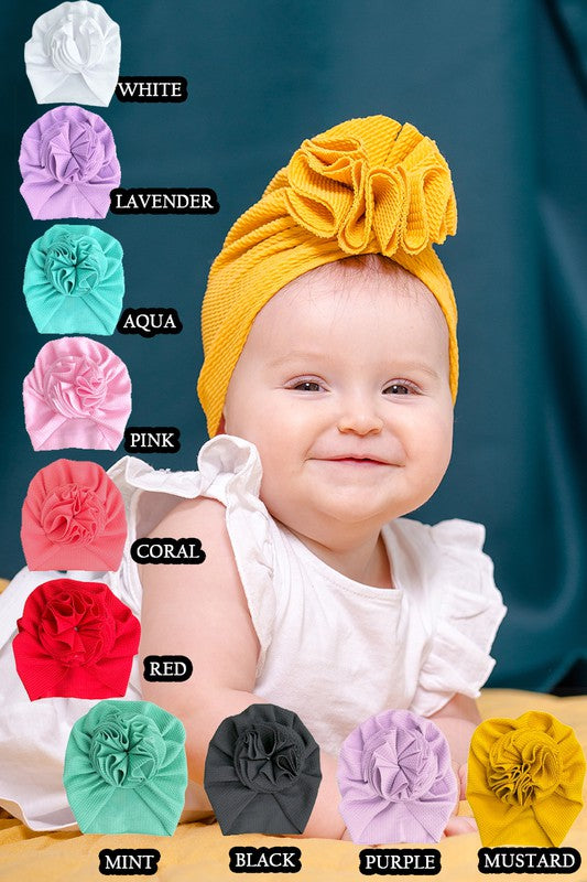 Ruffle Baby Turban