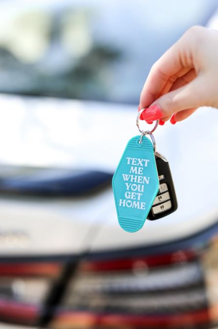 Motel Style Keychain