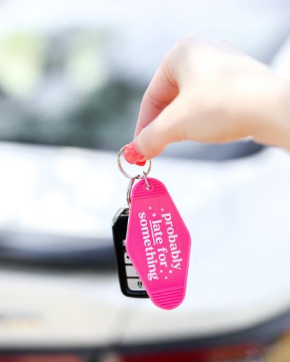 Motel Style Keychain
