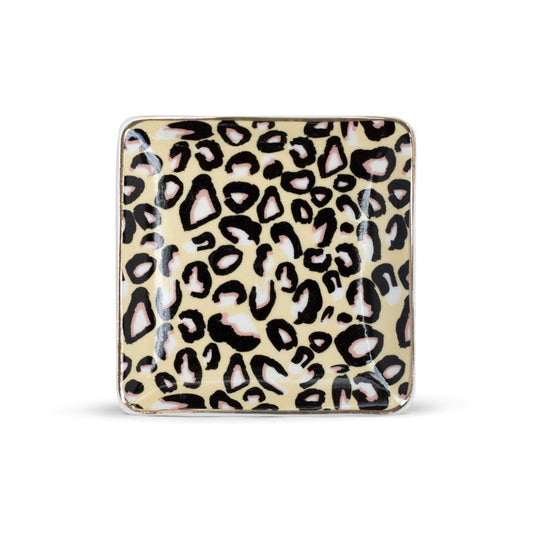 Leopard Ceramic Soap Dish