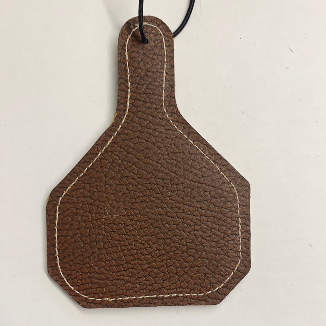 Leather Car Freshies Reusable
