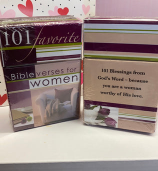 101 Blessing Verses Card Boxes