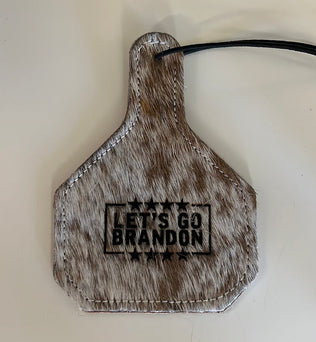 Leather Car Freshies Reusable
