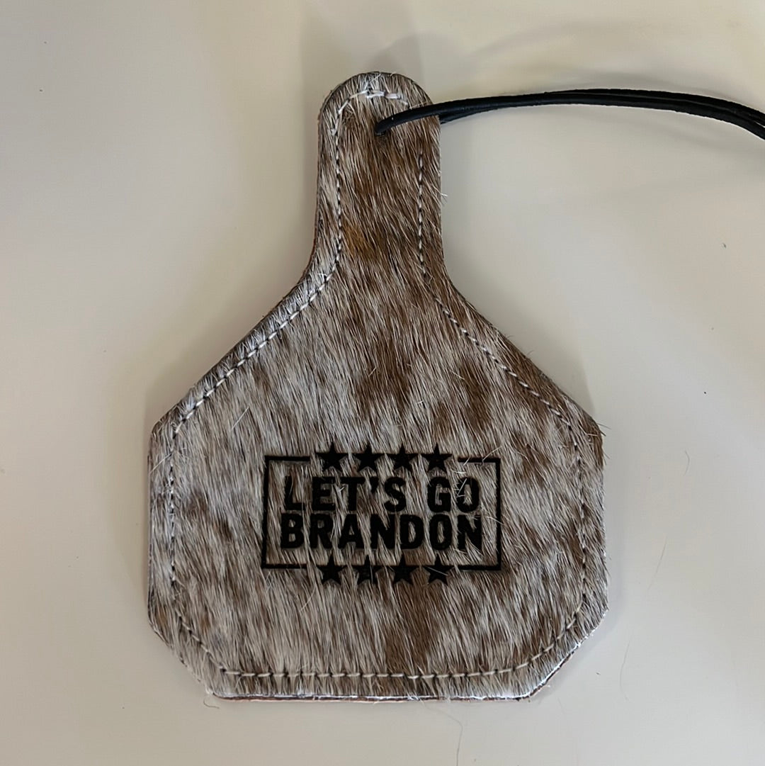 Leather Car Freshies Reusable