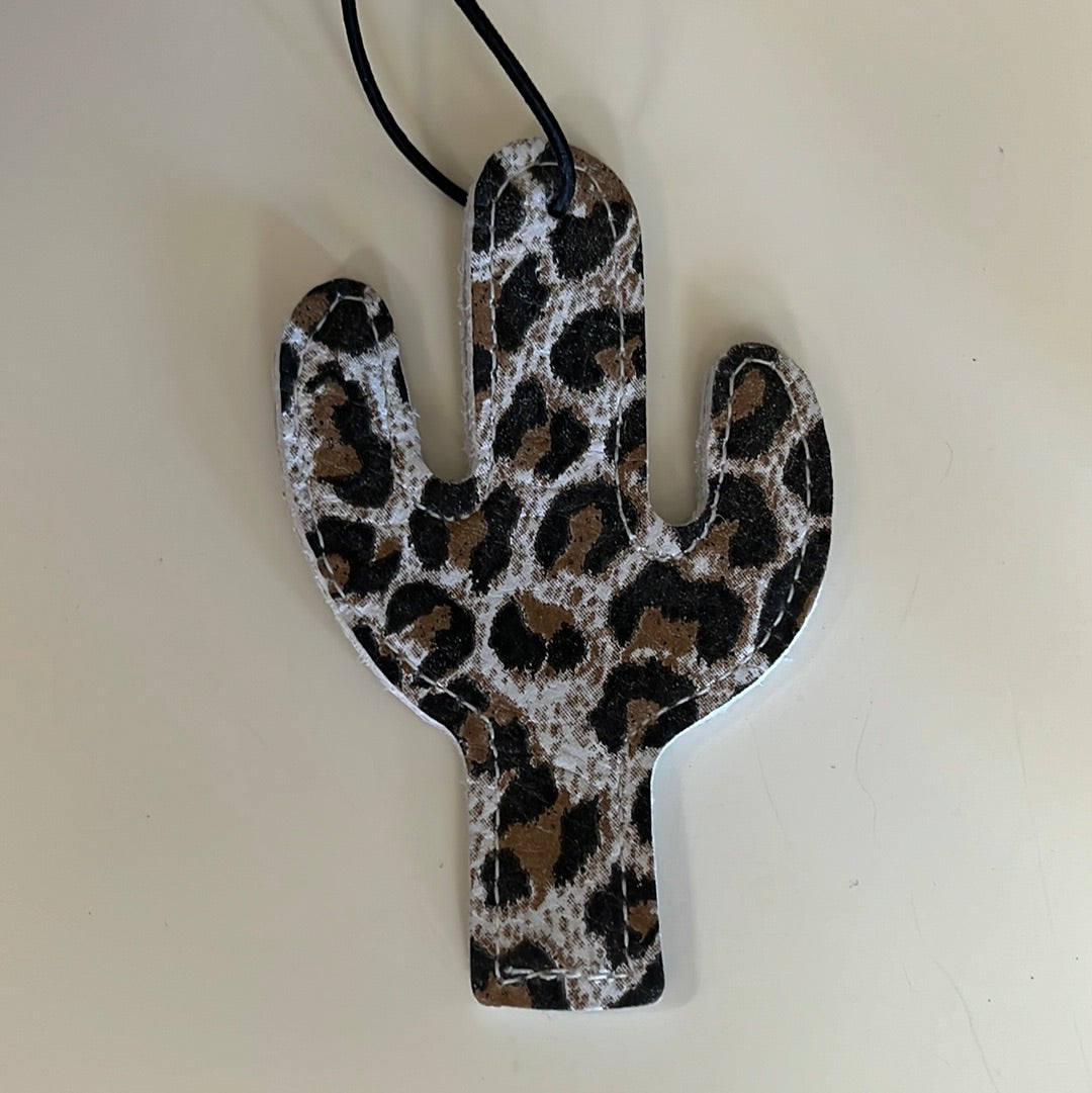 Leather Car Freshies Reusable