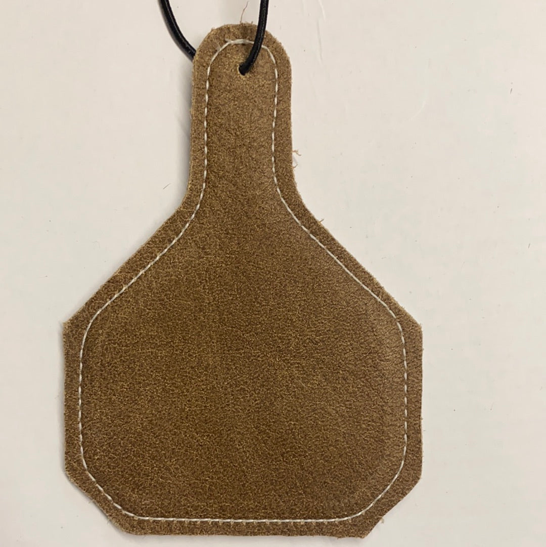 Leather Car Freshies Reusable