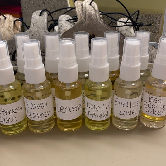 Leather Car Freshie Sprays