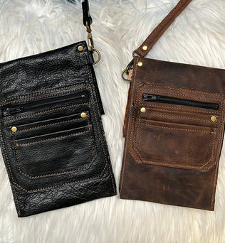 Custom Leather Cellphone Bag
