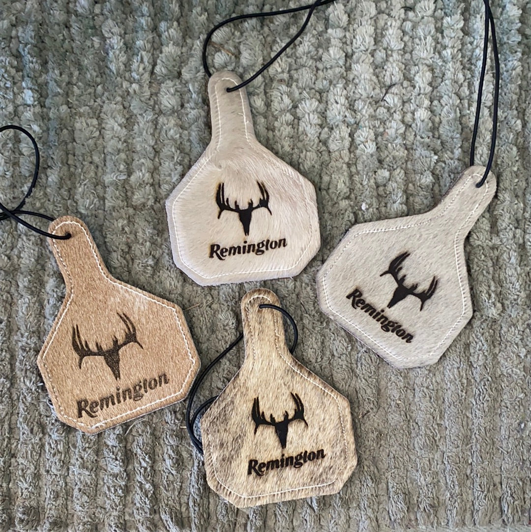 Leather Car Freshies Reusable