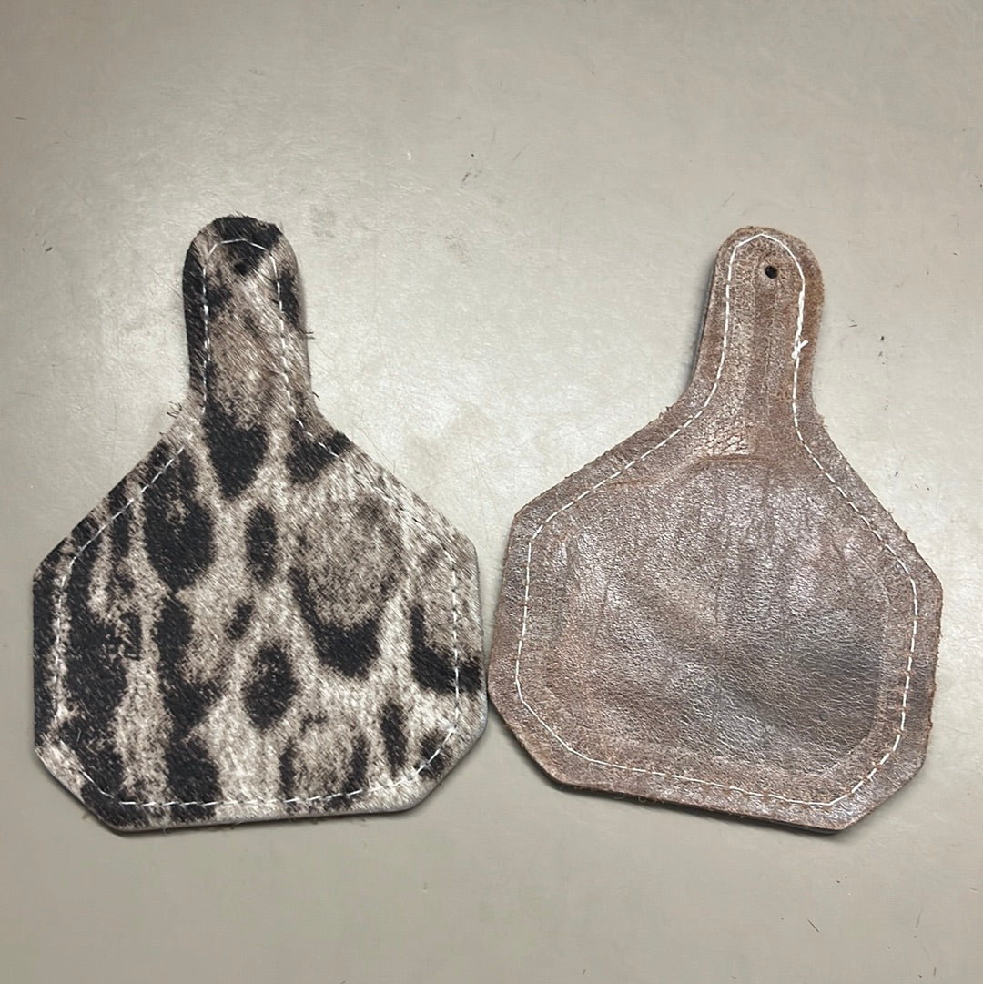 Leather Car Freshies Reusable