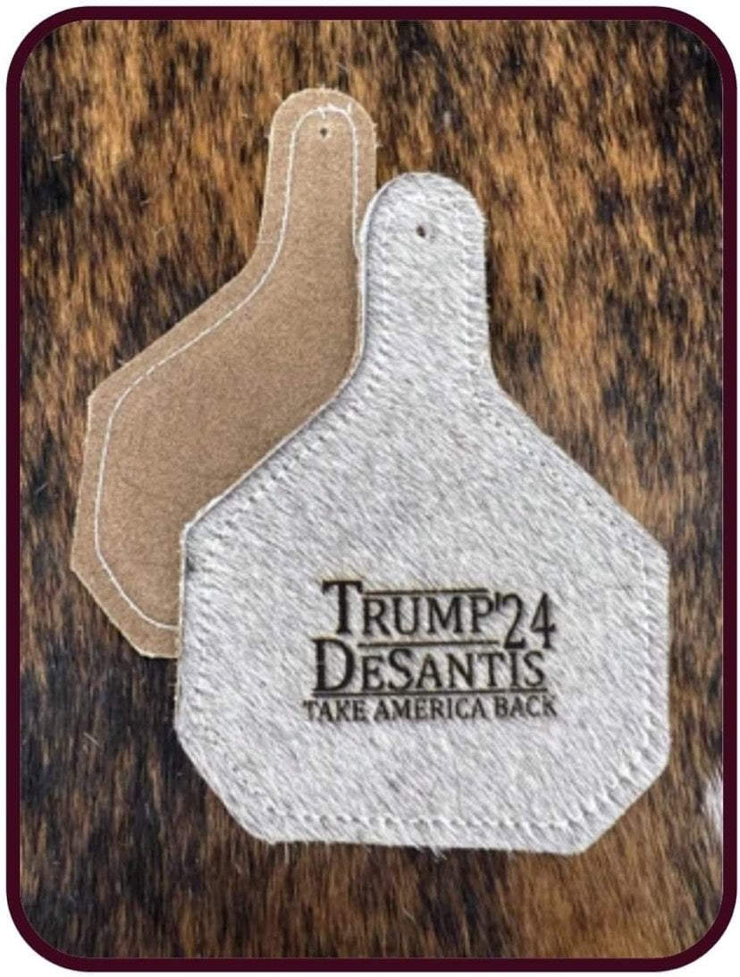 Leather Car Freshies Reusable