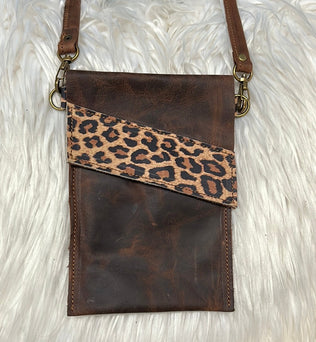 Custom Leather Cellphone Bag