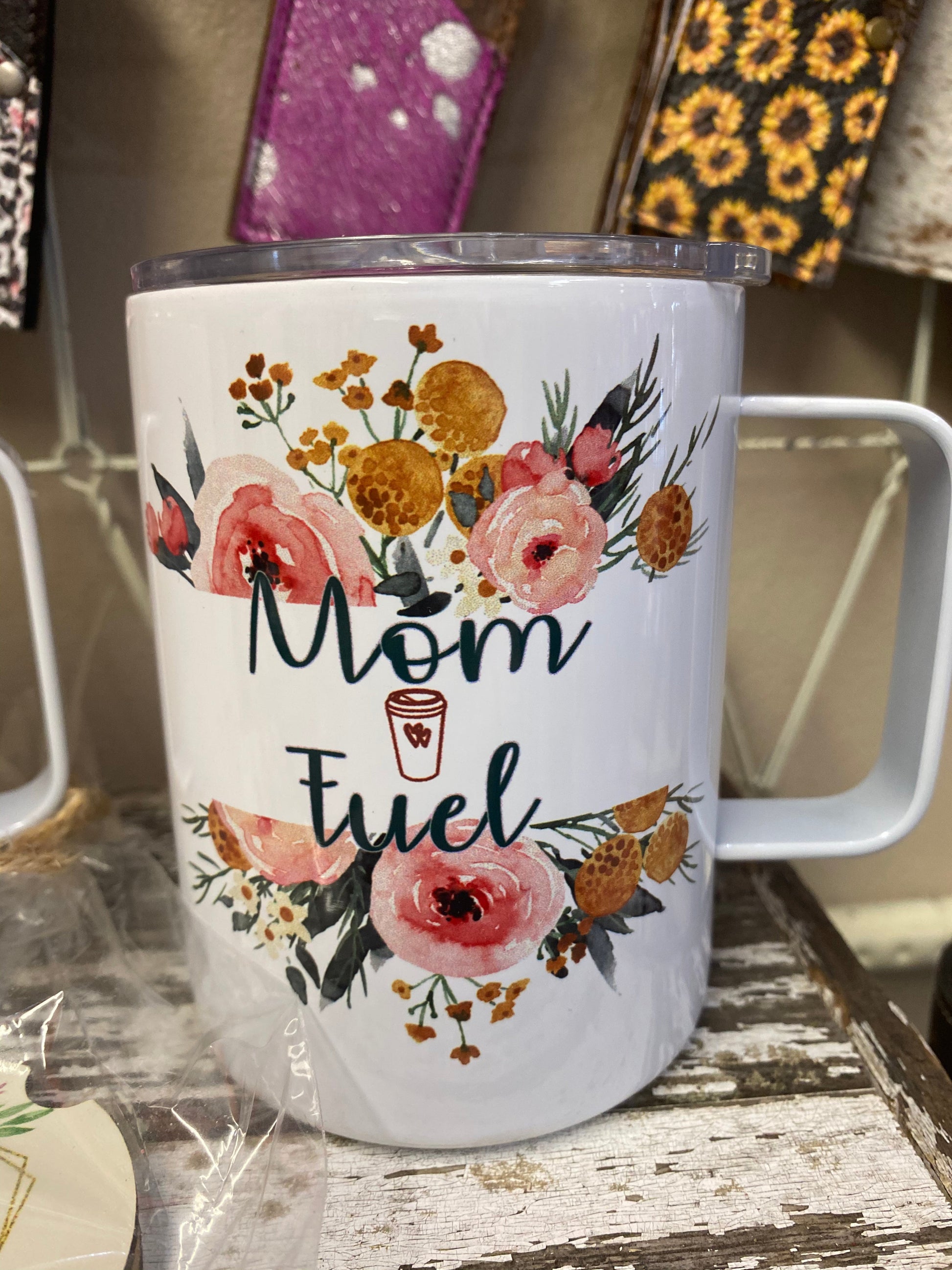 Mom Fuel Coffee Tumbler