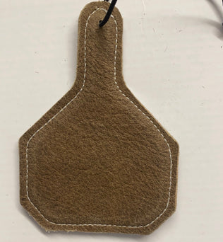 Leather Car Freshies Reusable