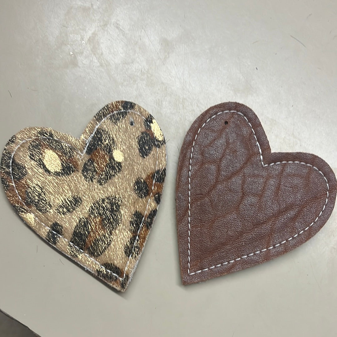 Leather Car Freshies Reusable