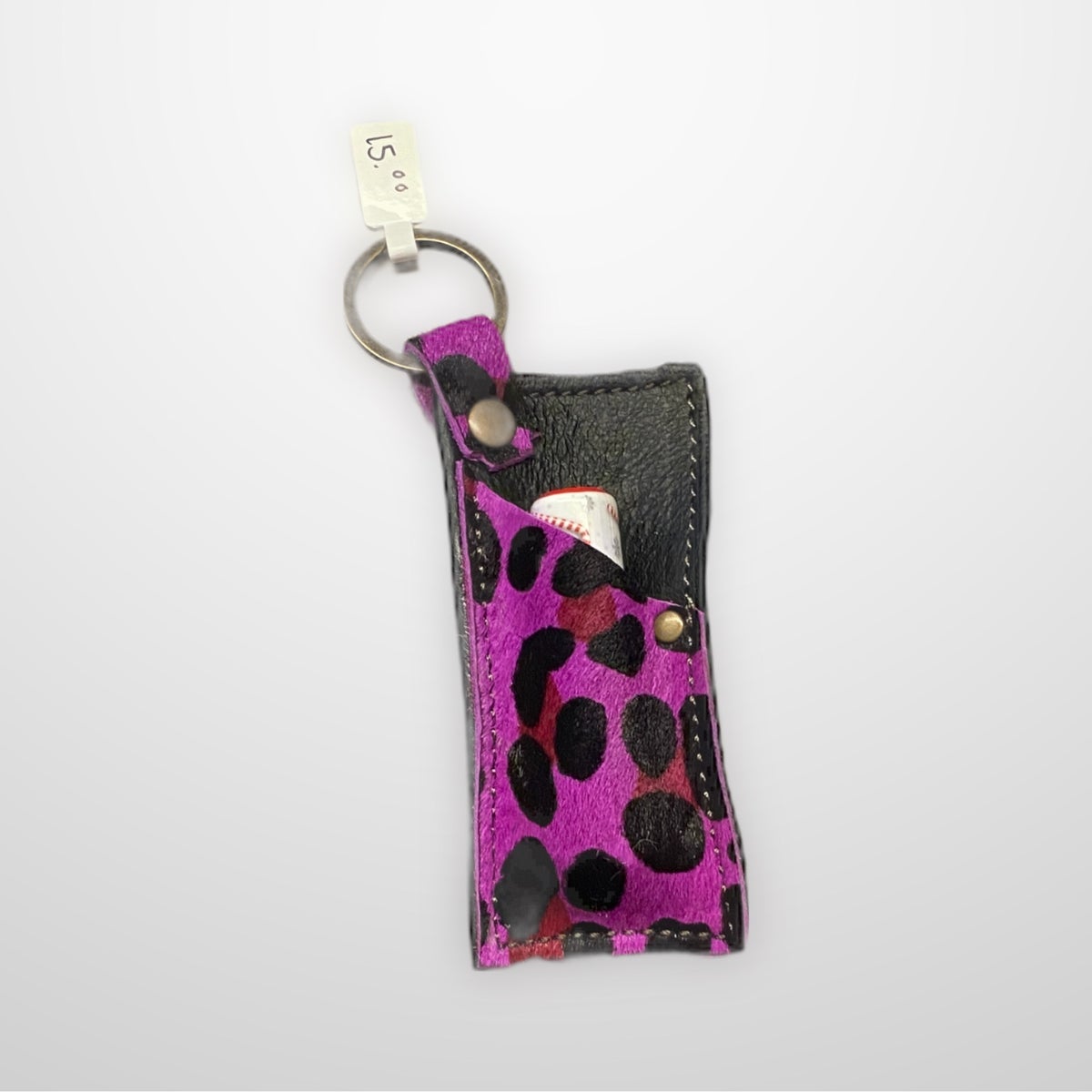 Custom Leather Chapstick Holder